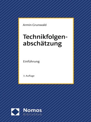 cover image of Technikfolgenabschätzung